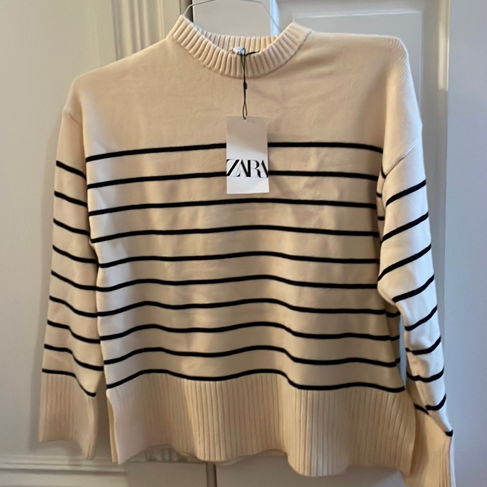 Zara striped knit